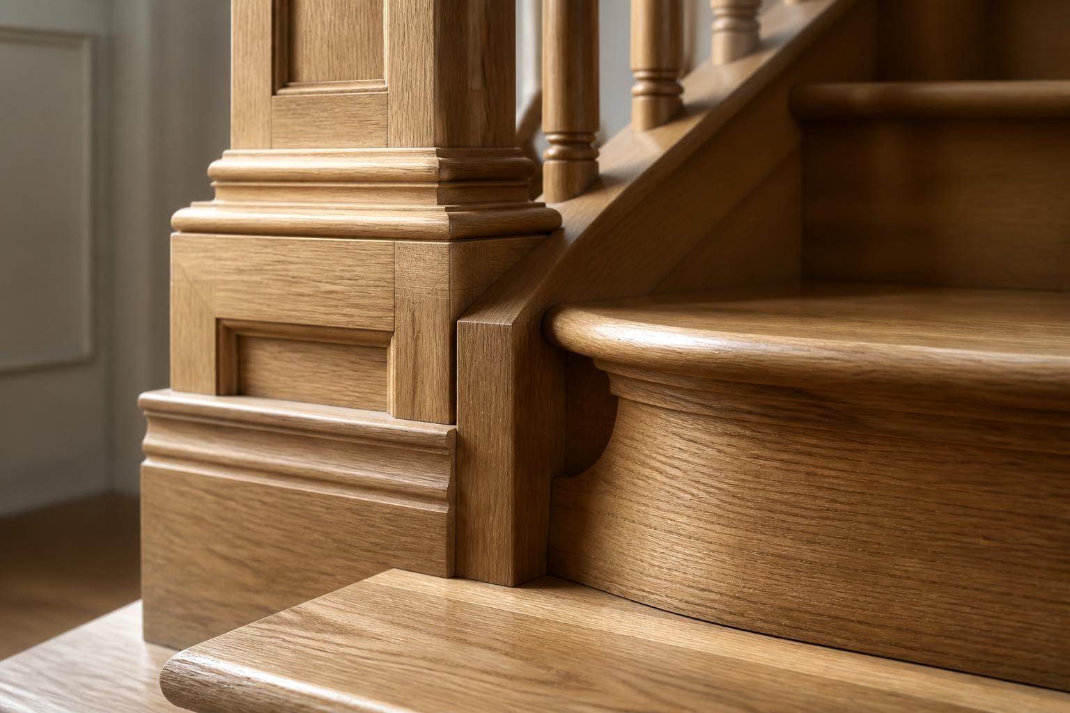 Stair and trim detail